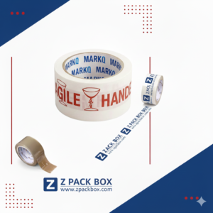 MARKQ [1 Roll] Fragile Tape – [48mm x 60 Yards]