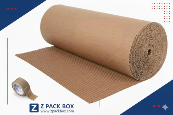 Carton roll Corrugated Roll Brown Cardboard